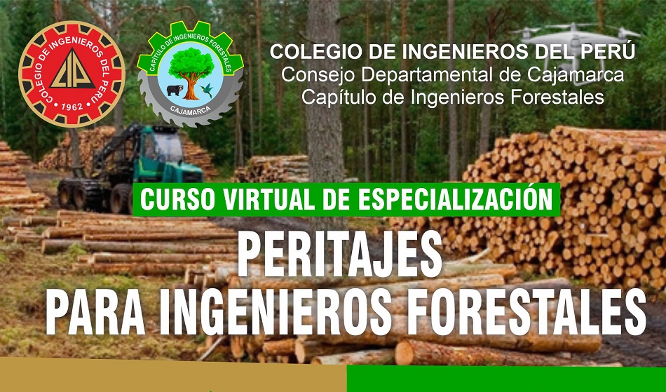 ESPECIALIZACIÓN EN PERITAJES para Ingenieros Forestales