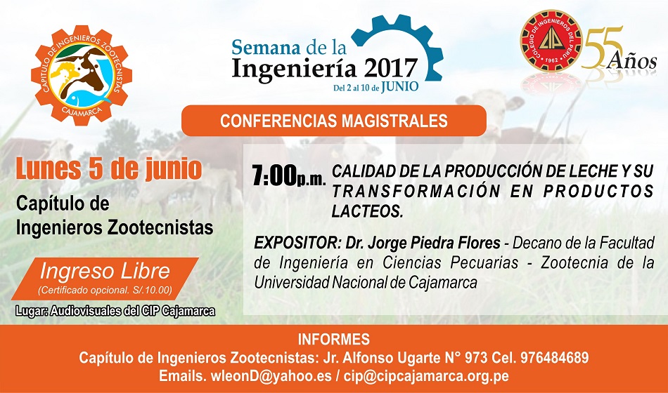 Conferencias Capítulo Ingenieros Zootecnistas
