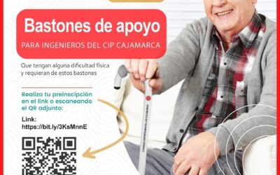 Bastones de apoyo para Ingenieros Colegiados y Habilitados
