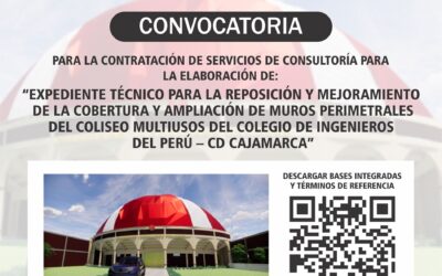 Convocatoria: Elaboración de expediente técnico – COLISEO
