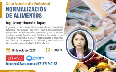CURSO DE ACTUALIZACIÓN PROFESIONAL: Normalización de alimentos