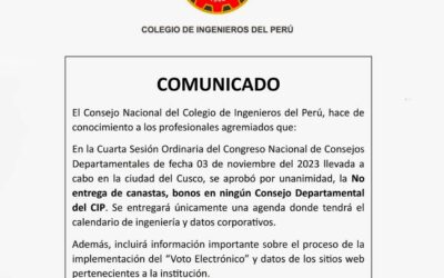 COMUNICADO: Presente navideño 2023