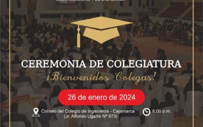 Ceremonia de Colegiatura 26 de enero 2024
