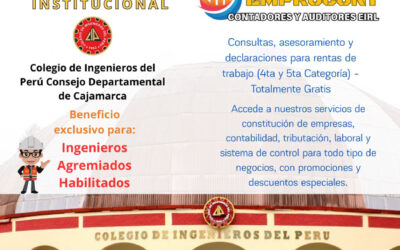 CONVENIO INSTITUCIONAL CON LA EMPRESA EMPROCONT