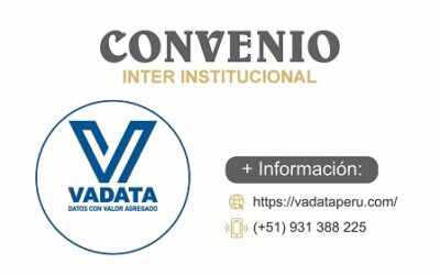 CONVENIO INSTITUCIONAL CON LA EMPRESA VADATA