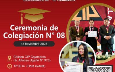 Ceremonia de colegiatura N° 08 – 15 de noviembre de 2025