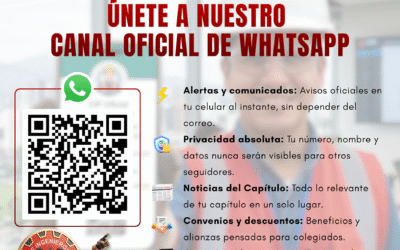 ¡ÚNETE A NUESTRO CANAL OFICIAL DE WHATSAPP!